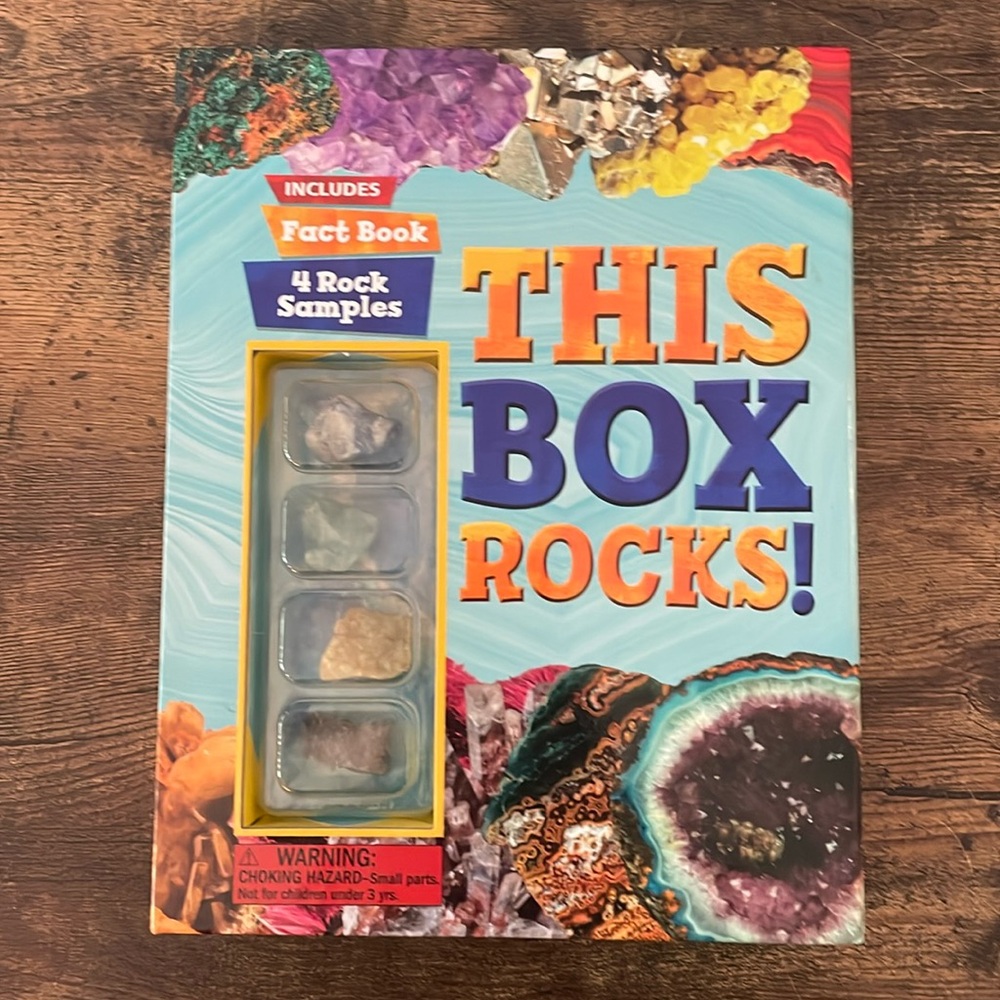 This Box Rocks - Rock Fact Book and Rock Samples